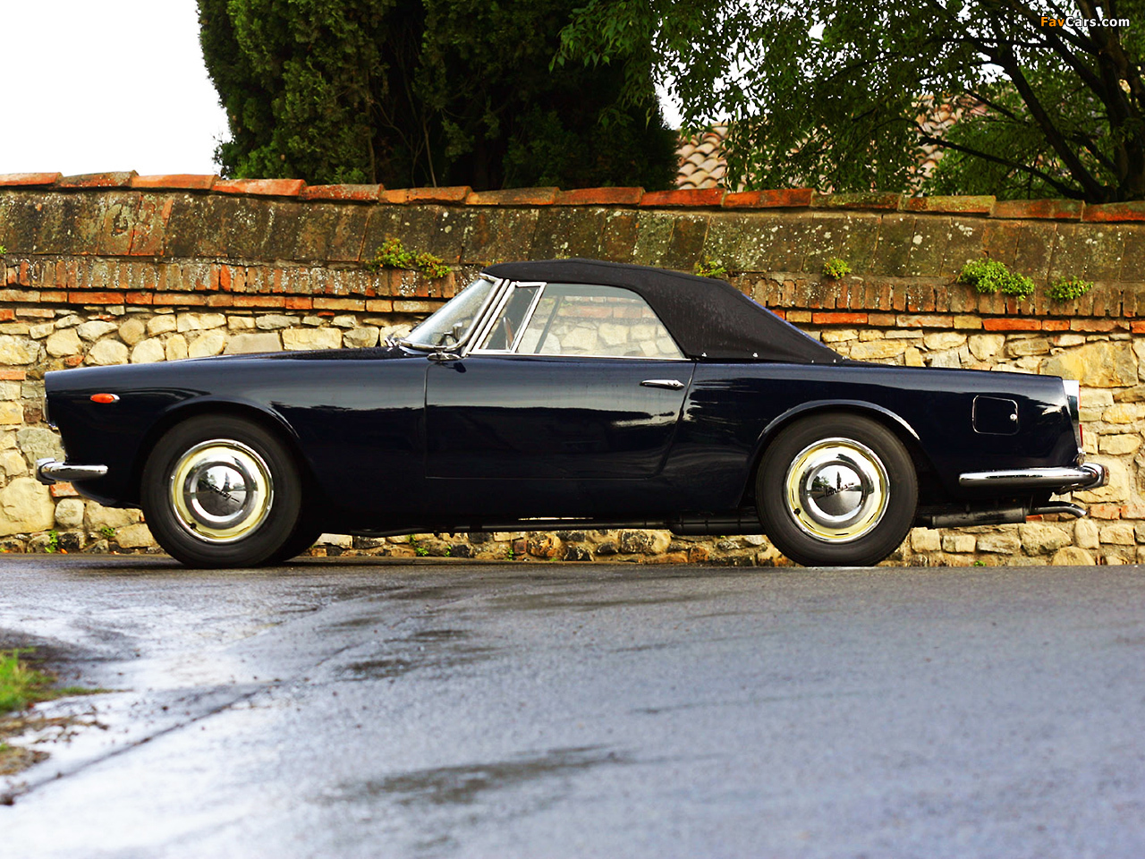 Lancia Flaminia Convertible (824) 1959–63 wallpapers (1280 x 960)