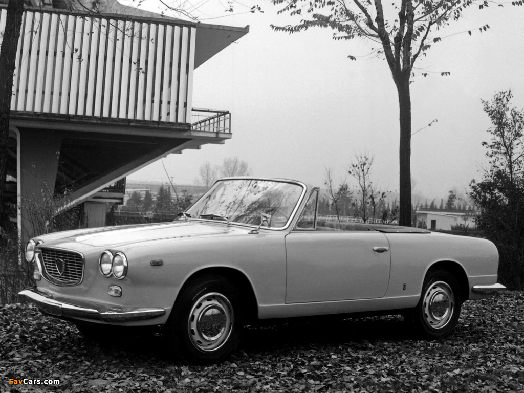Lancia Flavia Convertible (815) 1962–67 wallpapers (1024 x 768)
