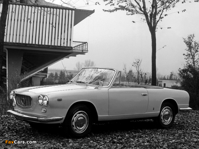 Lancia Flavia Convertible (815) 1962–67 wallpapers (640 x 480)