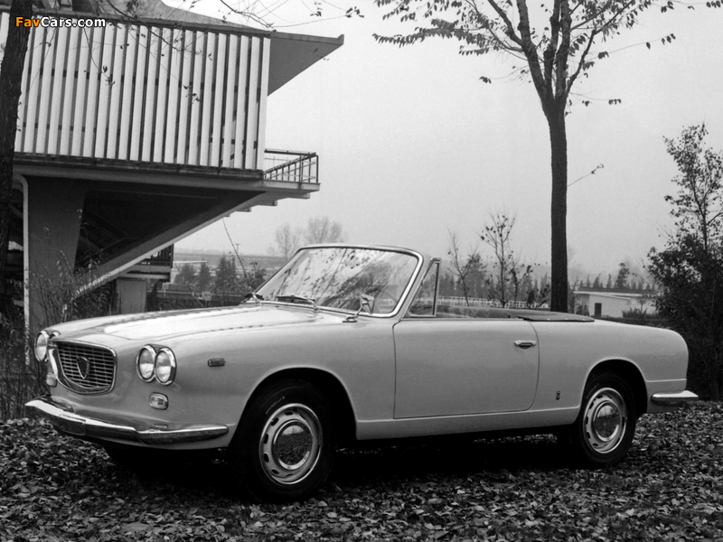 Lancia Flavia Convertible (815) 1962–67 wallpapers (800 x 600)