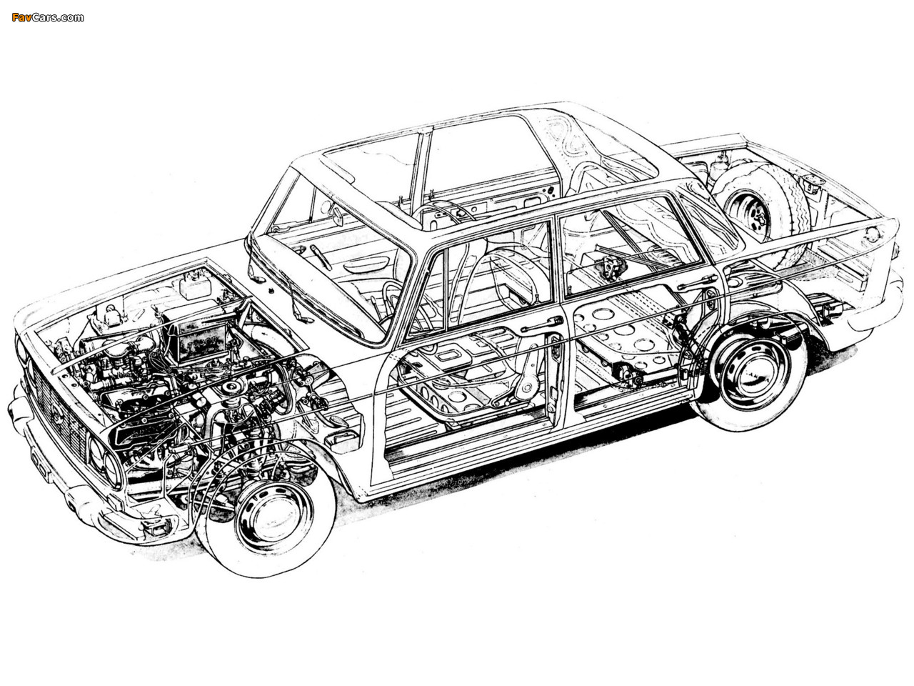 Images of Lancia Fulvia (818) 1963–64 (1280 x 960)