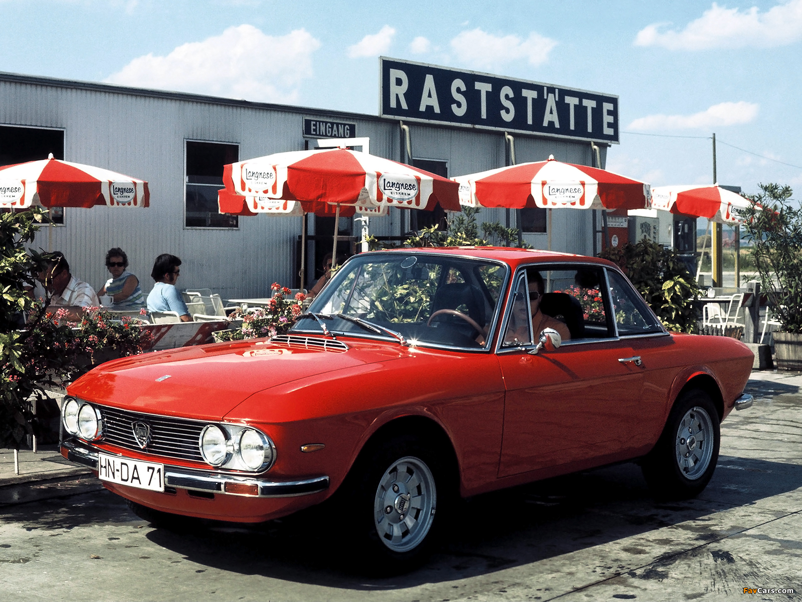 Images of Lancia Fulvia Coupé 1600 HF Lusso (818) 1970–73 (1600 x 1200)