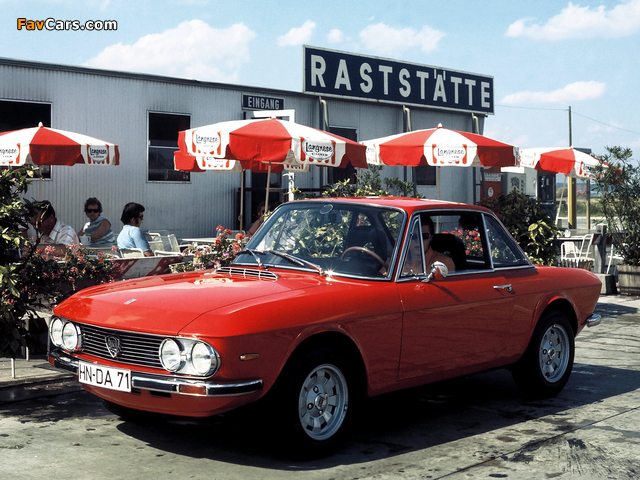 Images of Lancia Fulvia Coupé 1600 HF Lusso (818) 1970–73 (640 x 480)