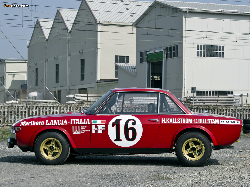 Lancia Fulvia Coupé 1600 HF Corsa (818) 1970–74 photos (1024 x 768)