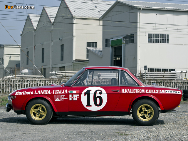 Lancia Fulvia Coupé 1600 HF Corsa (818) 1970–74 photos (640 x 480)