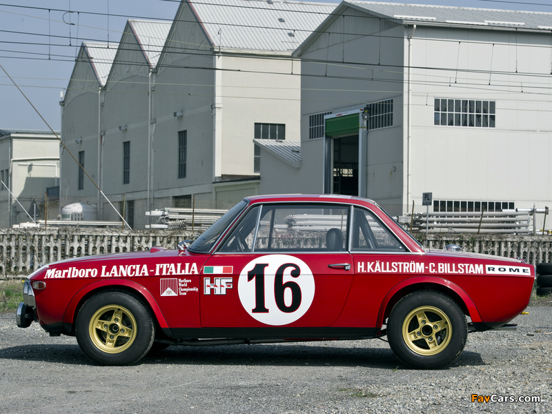 Lancia Fulvia Coupé 1600 HF Corsa (818) 1970–74 photos (800 x 600)