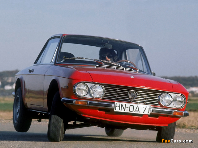 Lancia Fulvia Coupé 1600 HF Lusso (818) 1970–73 wallpapers (640 x 480)