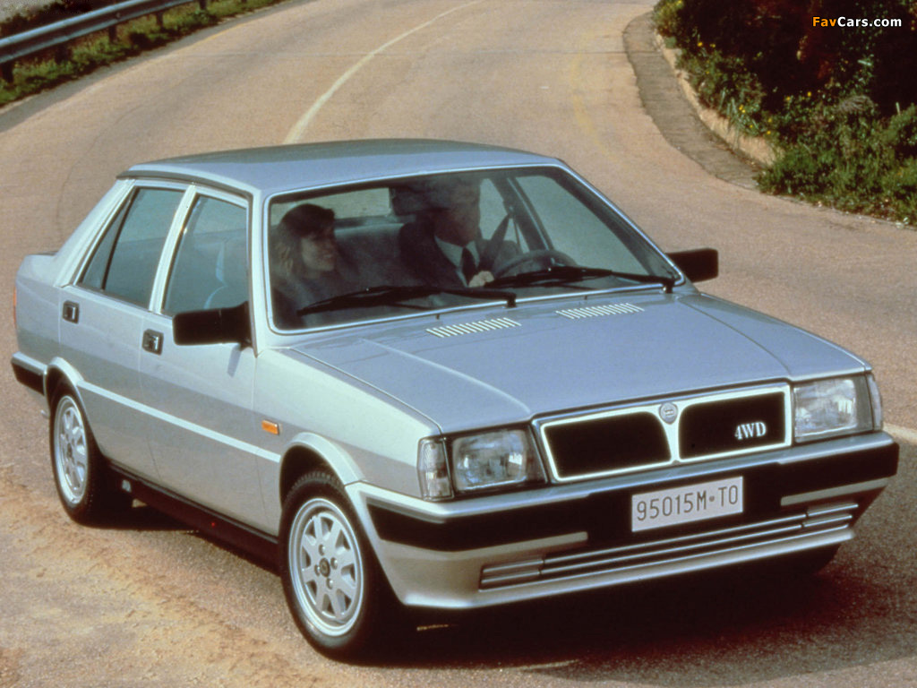 Images of Lancia Prisma 4WD (831) 1986–87 (1024 x 768)