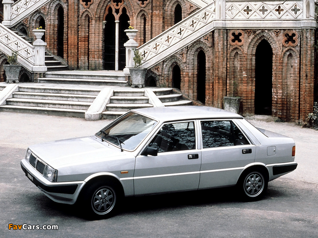 Lancia Prisma (831) 1982–86 photos (640 x 480)