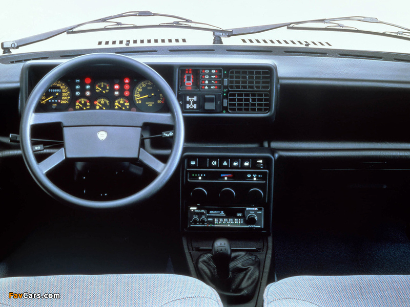Lancia Prisma 4WD (831) 1986–87 pictures (800 x 600)