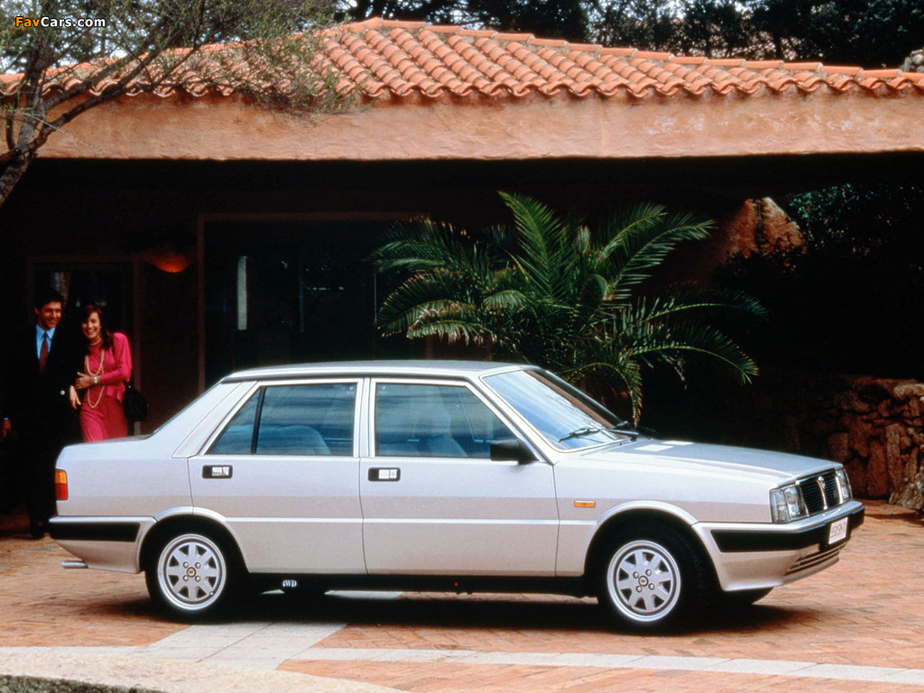 Lancia Prisma 4WD (831) 1986–87 pictures (1024 x 768)