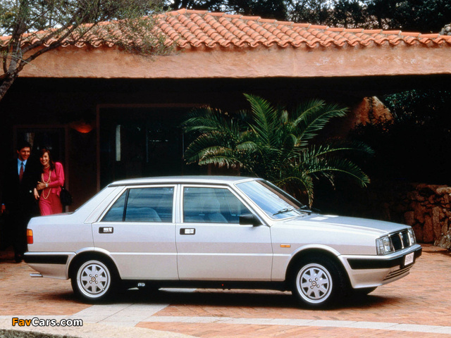 Lancia Prisma 4WD (831) 1986–87 pictures (640 x 480)