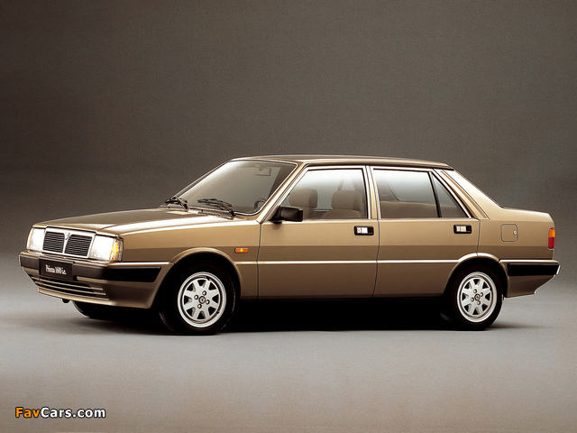 Lancia Prisma (831) 1986–89 wallpapers (640 x 480)