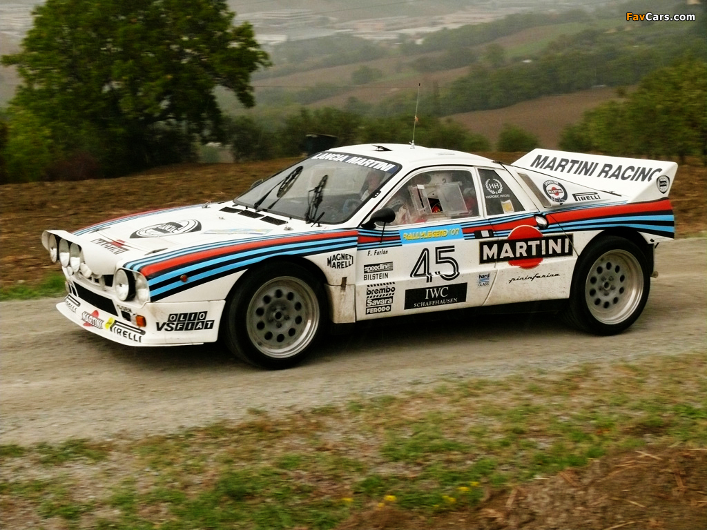 Images of Lancia Rally 037 Gruppe B 1982–83 (1024 x 768)