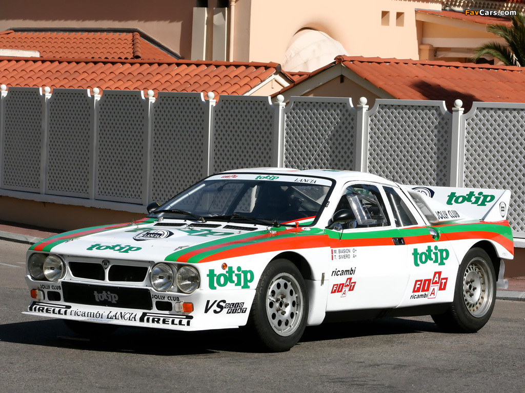 Lancia Rally 037 Gruppe B 1982–83 pictures (1024 x 768)