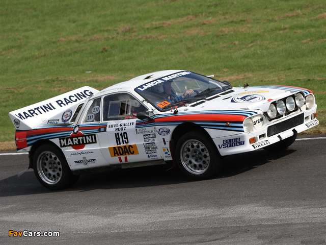 Lancia Rally 037 Gruppe B 1982–83 pictures (640 x 480)