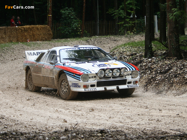 Lancia Rally 037 Gruppe B 1982–83 wallpapers (640 x 480)
