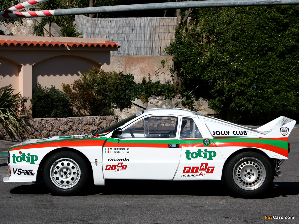 Photos of Lancia Rally 037 Gruppe B 1982–83 (1024 x 768)