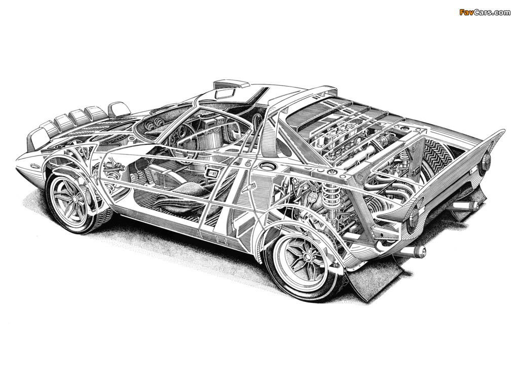 Images of Lancia Stratos Gruppo 4 1972–75 (1024 x 768)