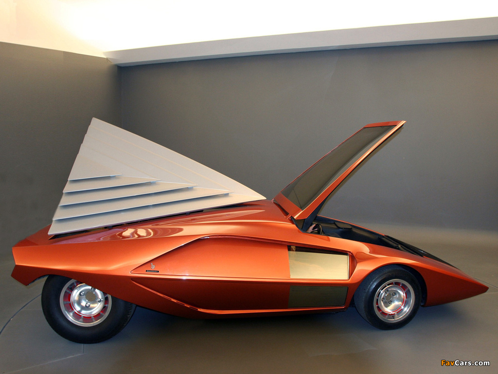 Bertone Lancia Stratos Zero Concept 1970 photos (1024 x 768)