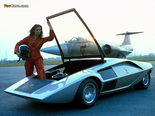 Bertone Lancia Stratos Zero Concept 1970 pictures (640 x 480)