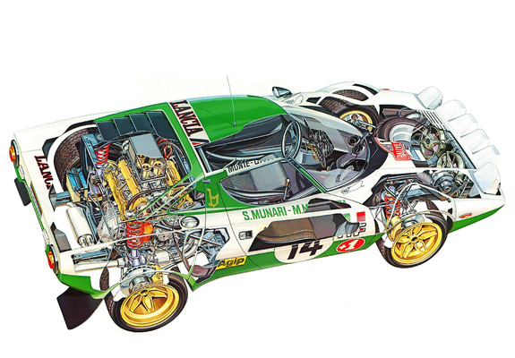 Lancia Stratos Gruppo 4 1972–75 pictures