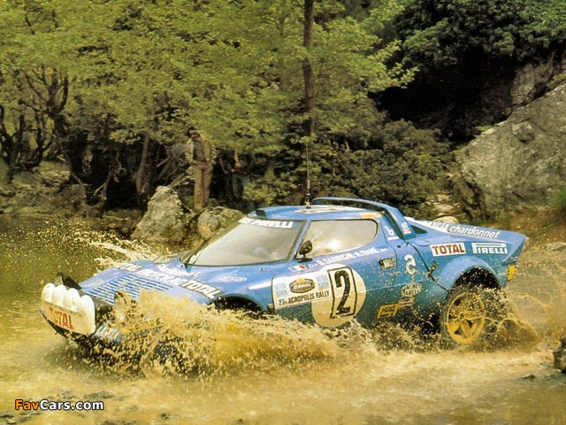 Photos of Lancia Stratos Gruppo 4 1972–75 (640 x 480)