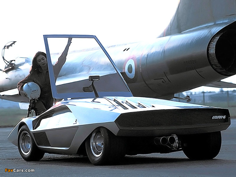 Bertone Lancia Stratos Zero Concept 1970 wallpapers (800 x 600)