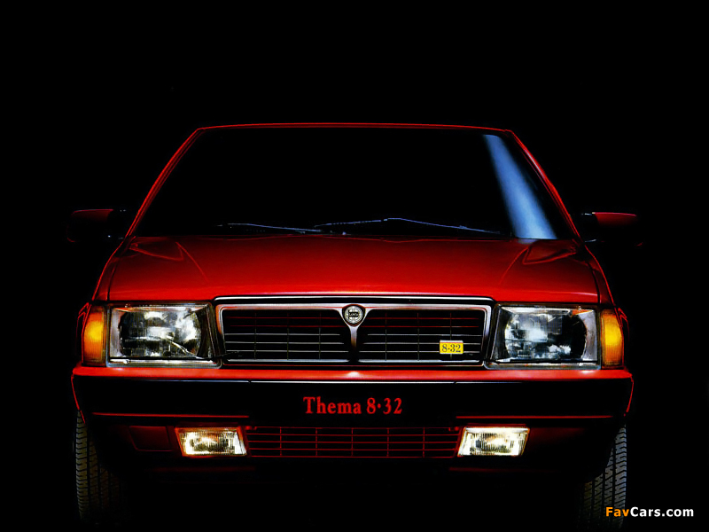 Lancia Thema 8.32 (834) 1986–88 photos (800 x 600)