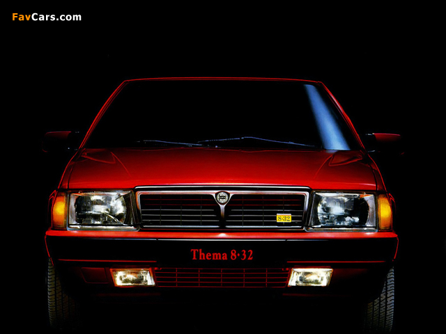 Lancia Thema 8.32 (834) 1986–88 photos (640 x 480)