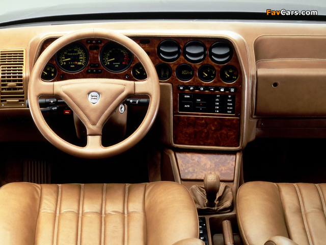 Lancia Thema 8.32 (834) 1986–88 photos (640 x 480)