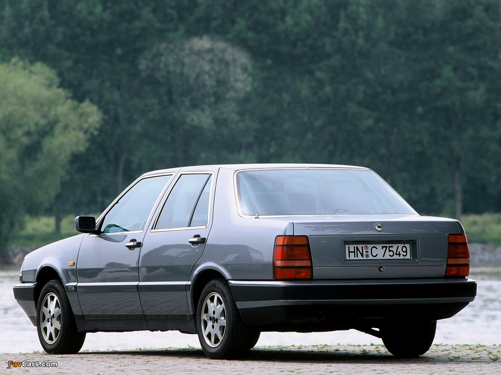 Lancia Thema V6 (834) 1988–92 images (1024 x 768)
