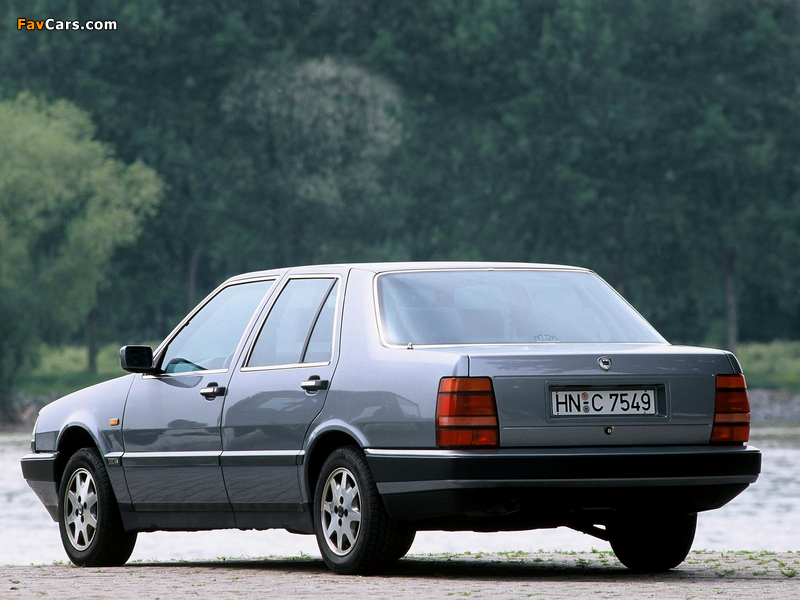Lancia Thema V6 (834) 1988–92 images (800 x 600)