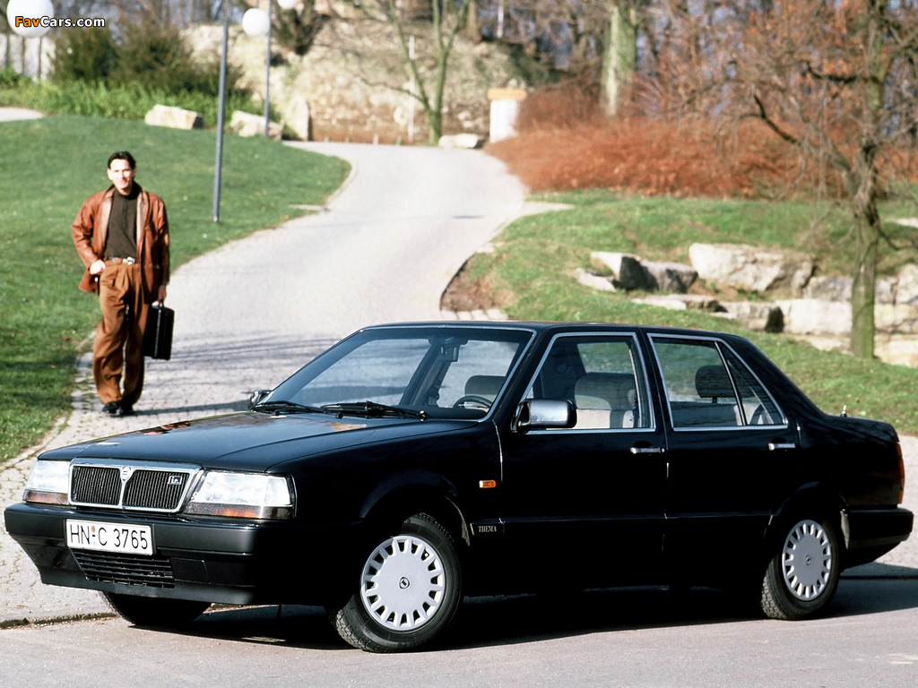 Lancia Thema (834) 1988–92 photos (1024 x 768)