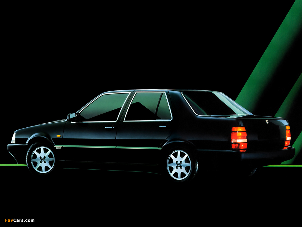 Lancia Thema Turbo 16v (834) 1988–92 pictures (1024 x 768)