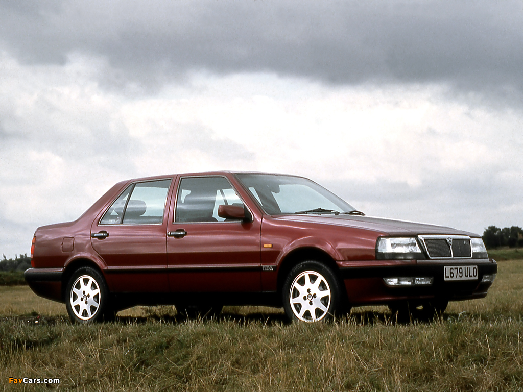 Lancia Thema UK-spec (834) 1992–94 images (1024 x 768)
