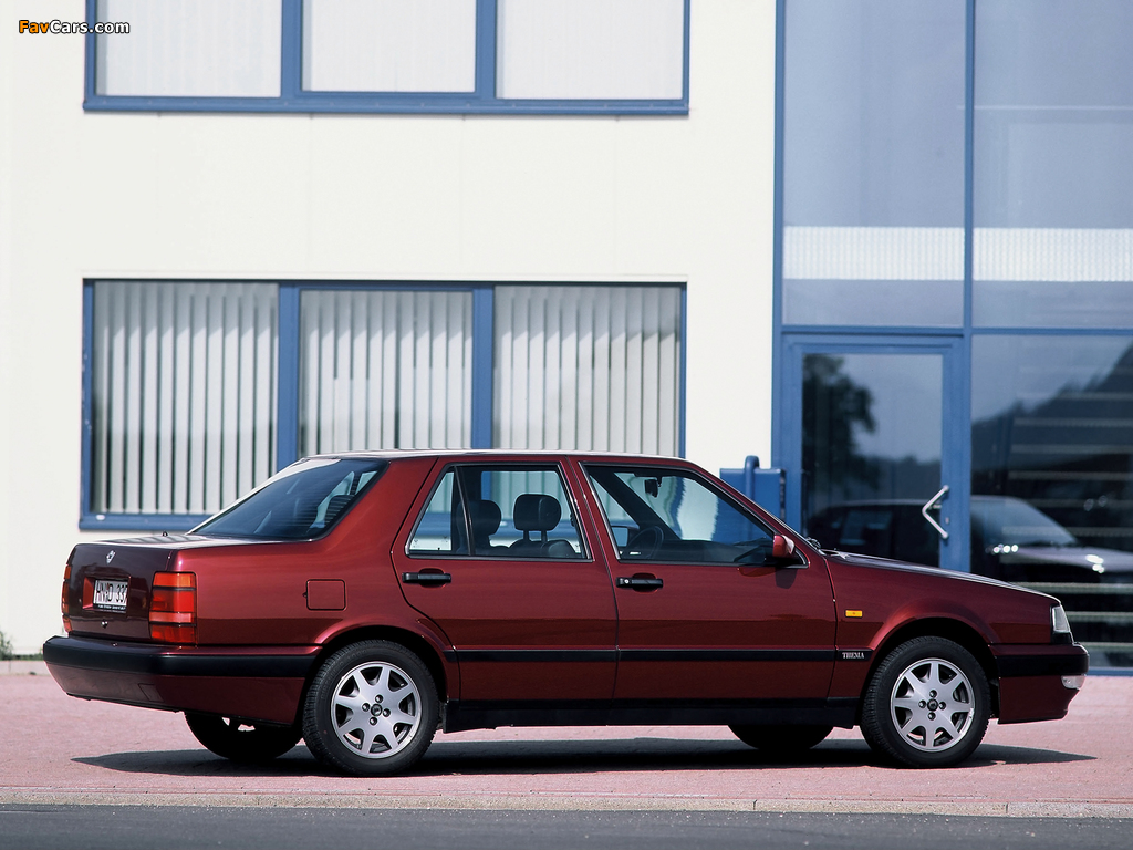 Lancia Thema Turbo 16v (834) 1992–94 images (1024 x 768)