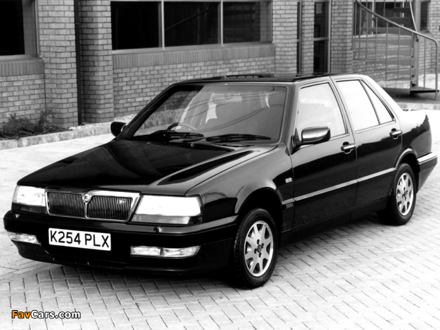 Lancia Thema UK-spec (834) 1992–94 photos (640 x 480)