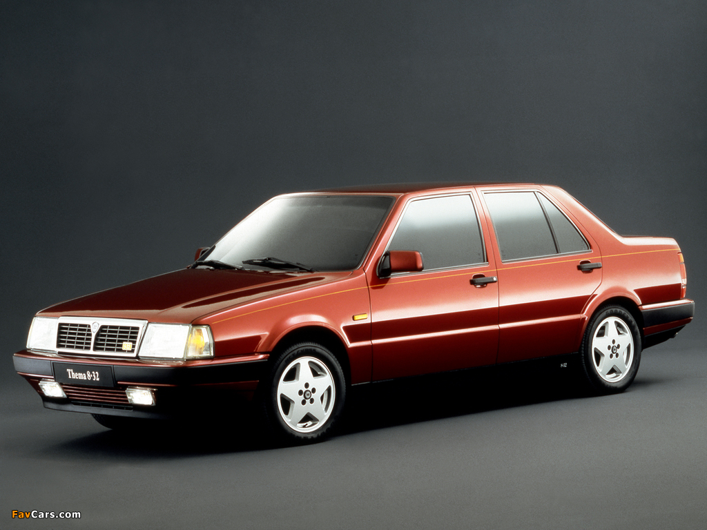 Photos of Lancia Thema 8.32 (834) 1986–88 (1024 x 768)