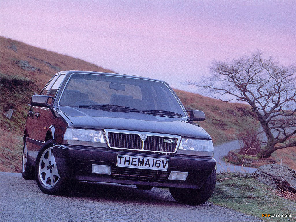 Photos of Lancia Thema Turbo 16v UK-spec (834) 1989–92 (1024 x 768)