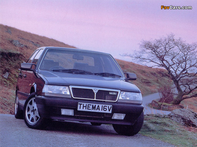 Photos of Lancia Thema Turbo 16v UK-spec (834) 1989–92 (640 x 480)