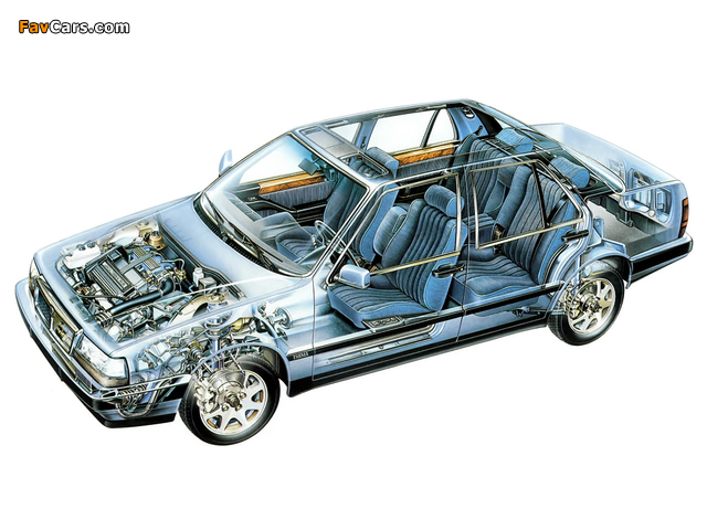 Pictures of Lancia Thema Turbo 16v (834) 1988–92 (640 x 480)