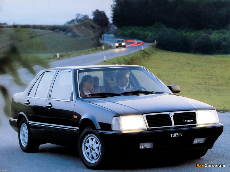 Lancia Thema i.e. Turbo (834) 1984–88 wallpapers (800 x 600)