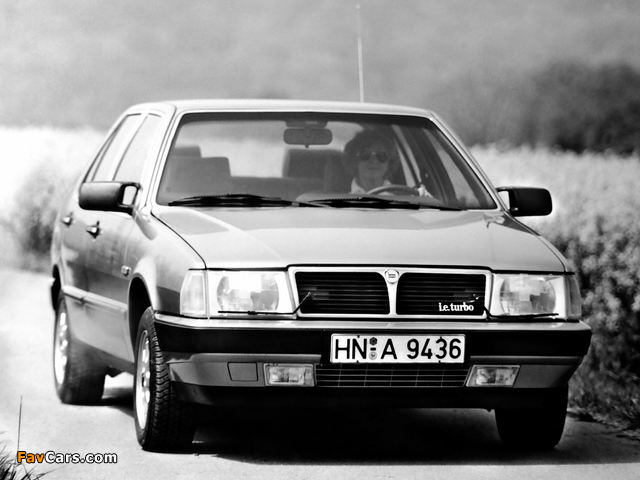 Lancia Thema i.e. Turbo (834) 1984–88 wallpapers (640 x 480)