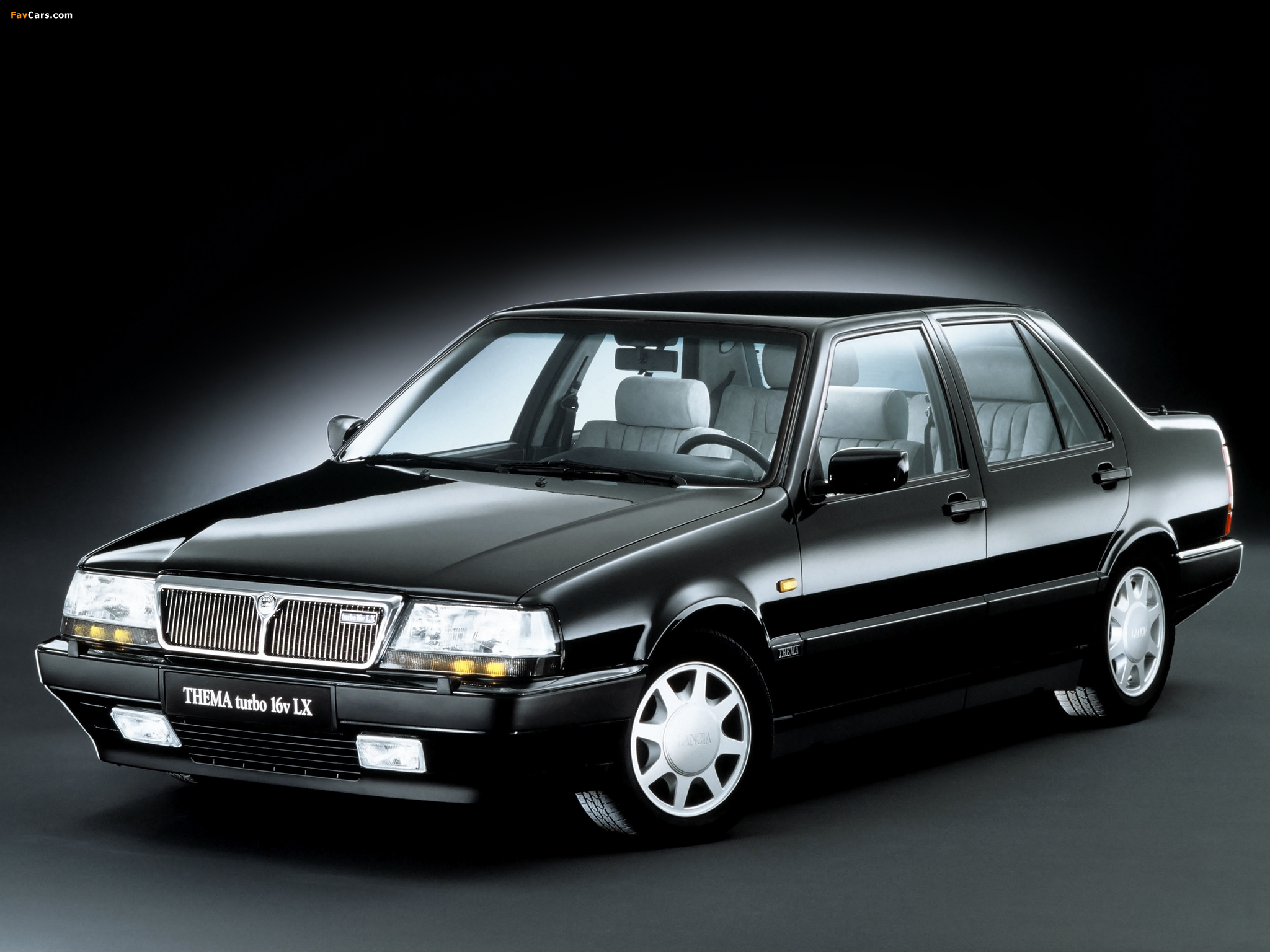 Lancia Thema Turbo 16v LX (834) 1991–92 wallpapers (2048 x 1536)