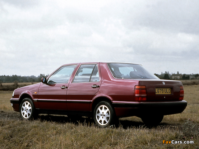 Lancia Thema UK-spec (834) 1992–94 wallpapers (640 x 480)