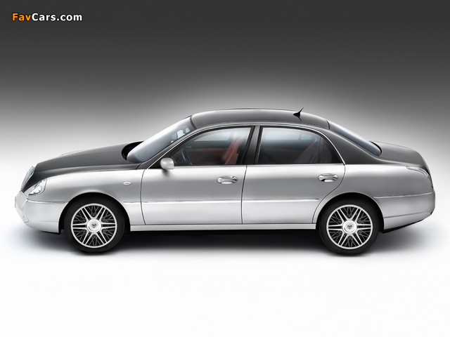Lancia Thesis Bicolore (841) 2006–09 wallpapers (640 x 480)