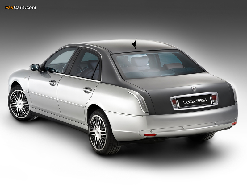 Lancia Thesis Bicolore (841) 2006–09 wallpapers (800 x 600)
