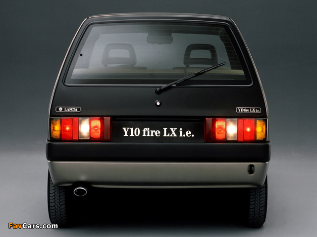 Images of Lancia Y10 fire LX i.e. (156) 1989–92 (640 x 480)
