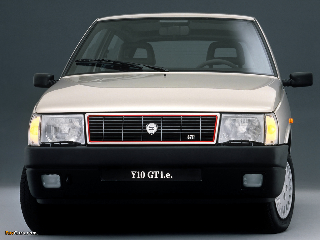 Lancia Y10 GT i.e. (156) 1989–92 images (1024 x 768)
